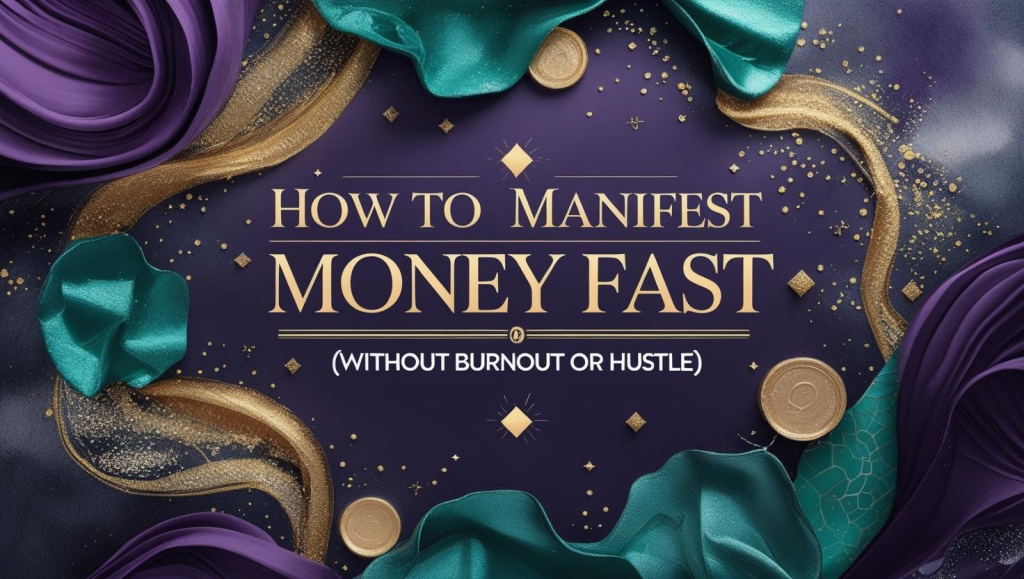How to Manifest Money Fast (Without Burnout or Hustle)