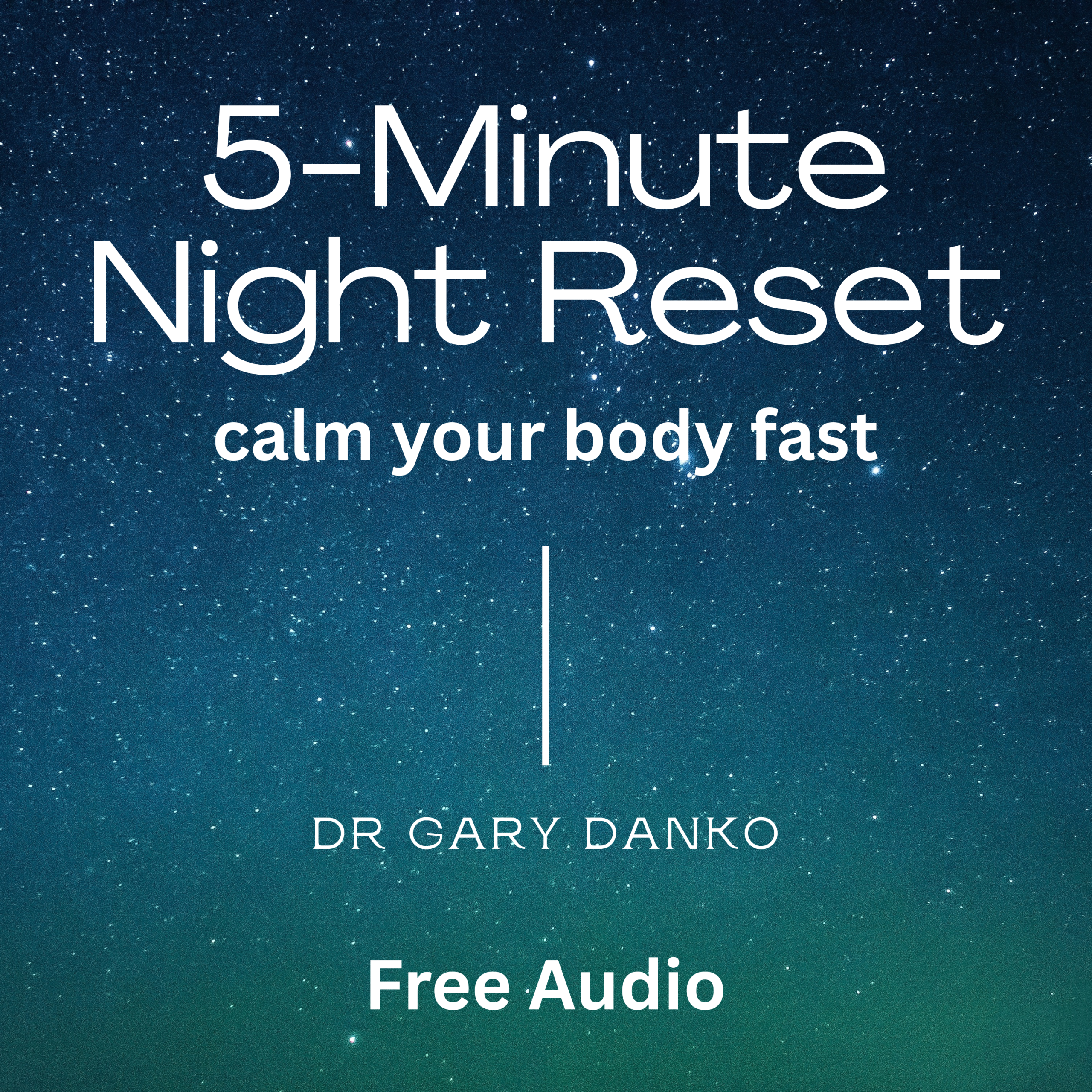 The 5-Minute Emergency Sleep Reset episode artwork