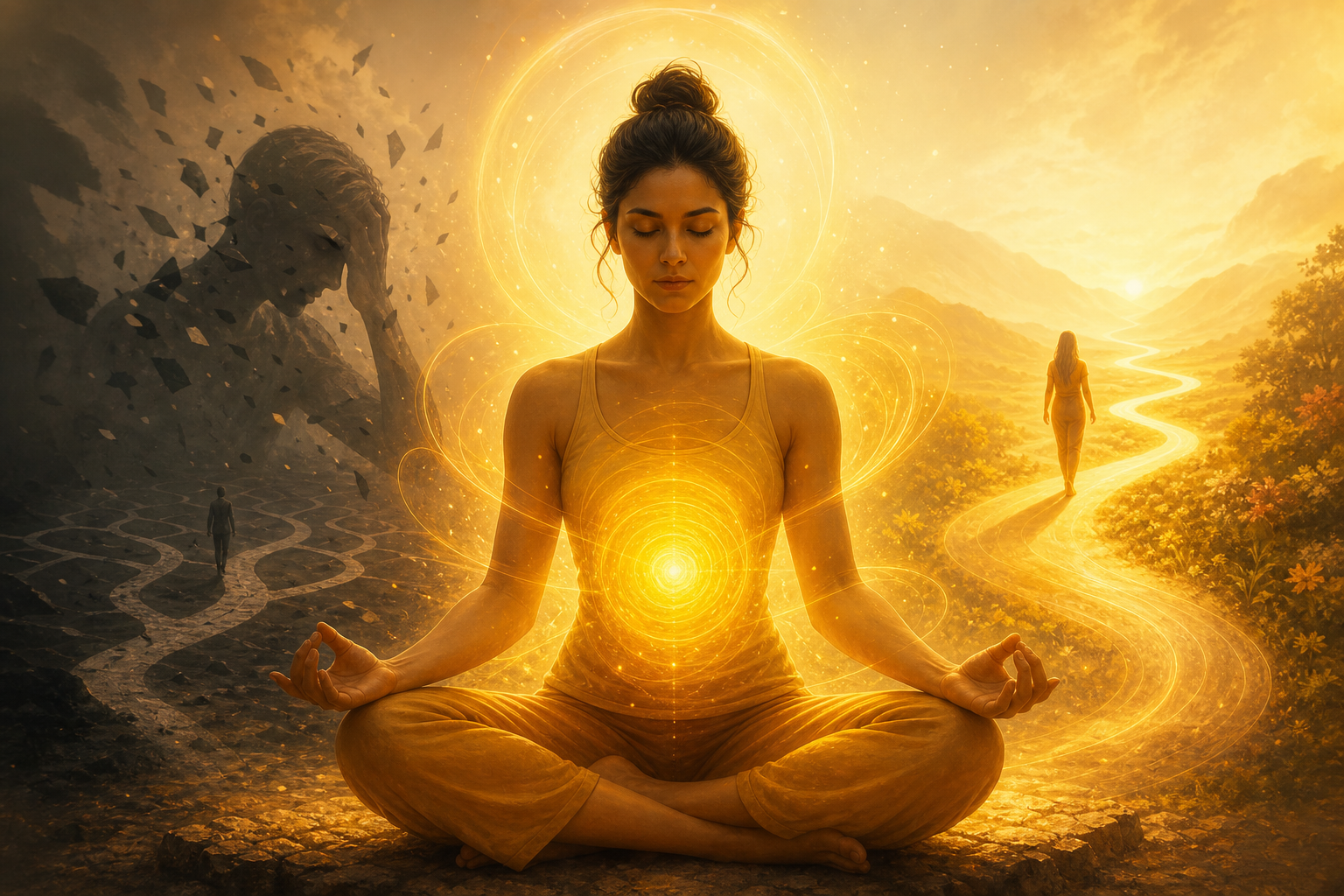 Solar Plexus Chakra block symptoms including low confidence self doubt and personal power challenges